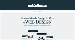 Desktop Screenshot of estudiodamata.com.br