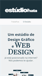 Mobile Screenshot of estudiodamata.com.br