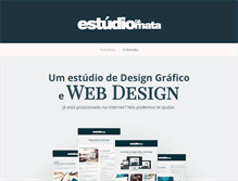 Tablet Screenshot of estudiodamata.com.br